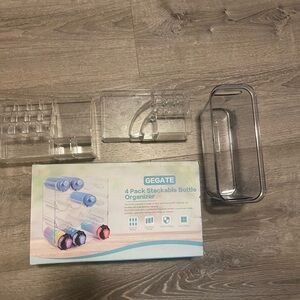 GEGATE Stackable Bottle Organizer and more